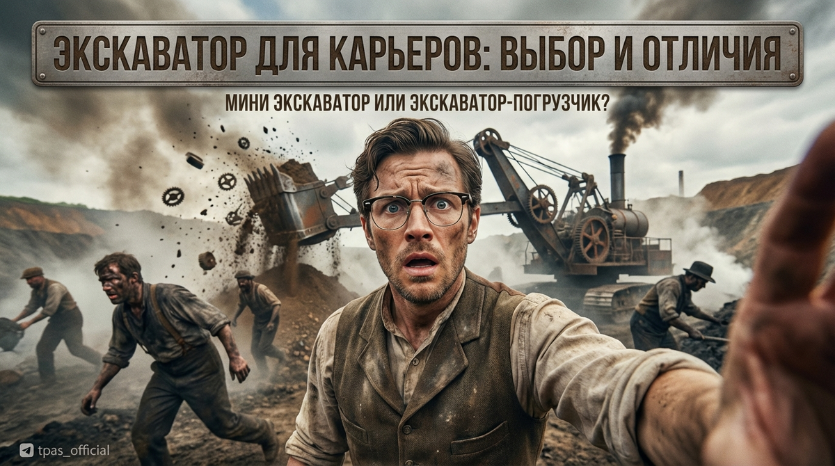    Сравнение карьерного экскаватора, мини-экскаватора и экскаватора-погрузчика admin