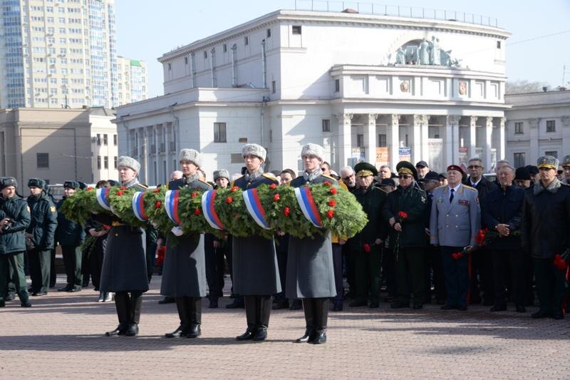    Росгвардия. Возложение венков