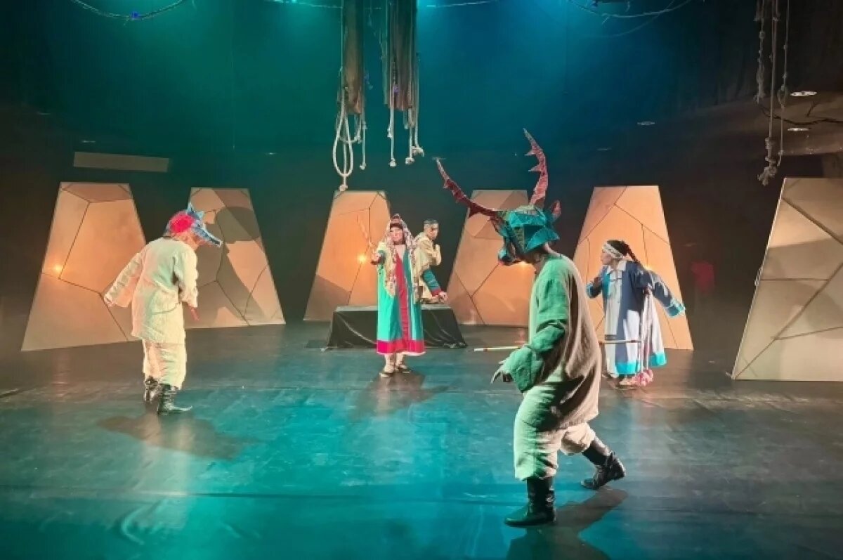    Одна из постановок театра «Солнце».