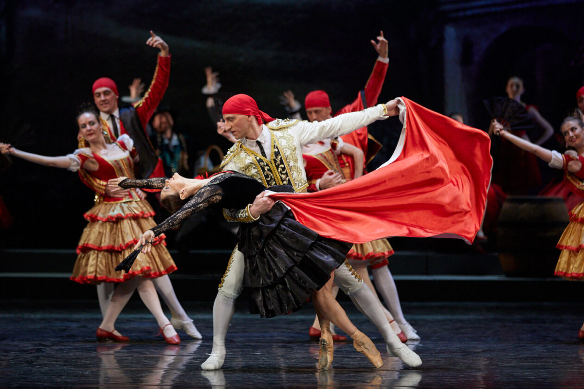 Балет «Дон Кихот», роль — Эспада
Фото: Иркутский музыкальный театр