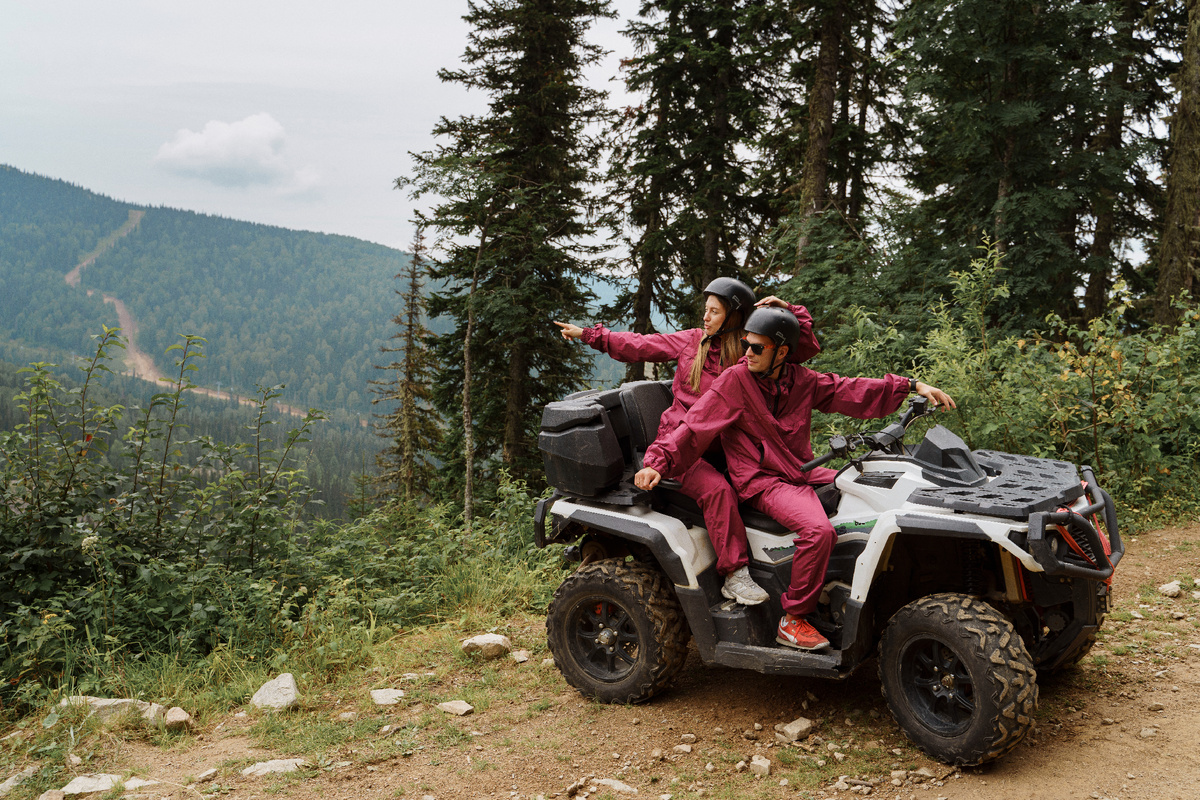 Квадроциклы на Секторе Е в Шерегеше