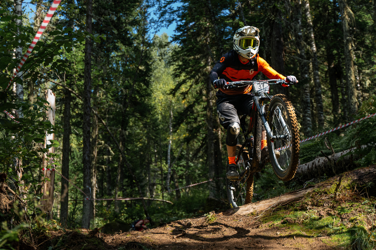 Байк-парк на Секторе Е в Шерегеше