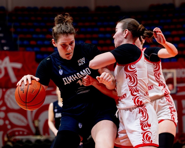     В Курске баскетболистки «Динамо» проведут решающий матч четвертьфинала