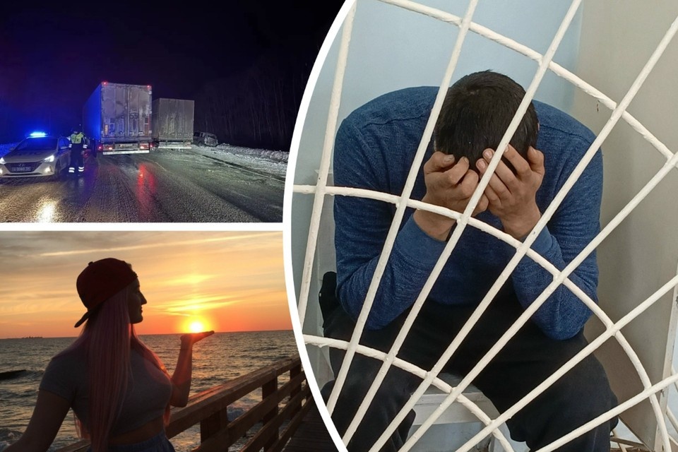    Суд оставил водителя (справа) в СИЗО за гибель молодой матери (слева) и четверых пассажиров. Фото: Предоставлено родственниками // Управление судебного департамента НСО // Прокуратура НСО