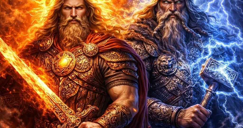 Даждьбог и Перун: союз солнца и молнии