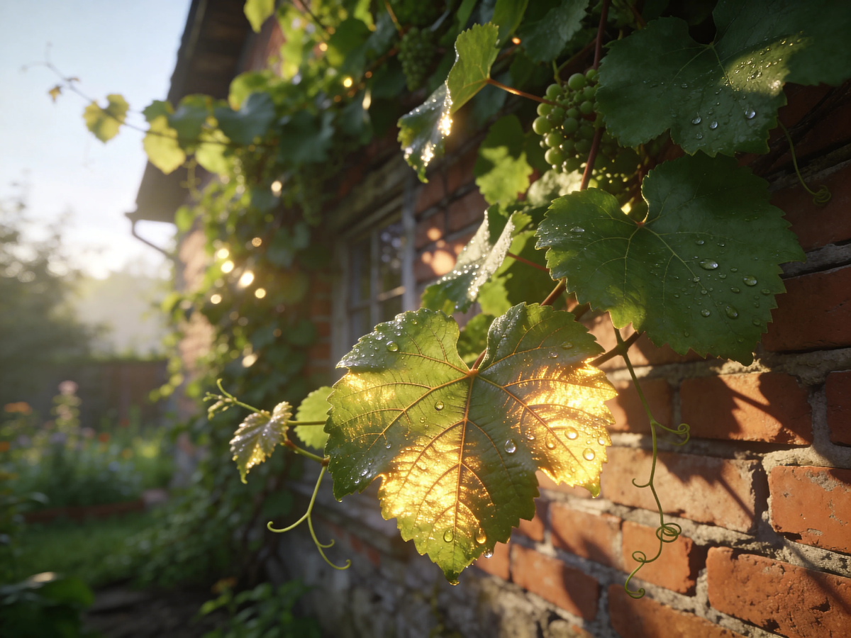 Девичий виноград на старой стене — красиво, но требует ума. Он дарит тень и прохладу летом, но может разрушить штукатурку, если не знать правил. В новой статье разбираю: какие растения не повредят фасад, как сделать опоры и что делать, чтобы зелёная стена радовала, а не убивала дом.