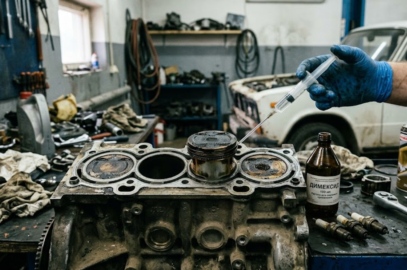 Как спасти мотор демиксидом за 500 рублей вместо капремонта за 150к