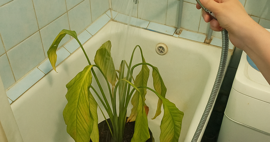 Мой опыт возвращения к жизни Спатифиллума, который уже собрался на помойку.