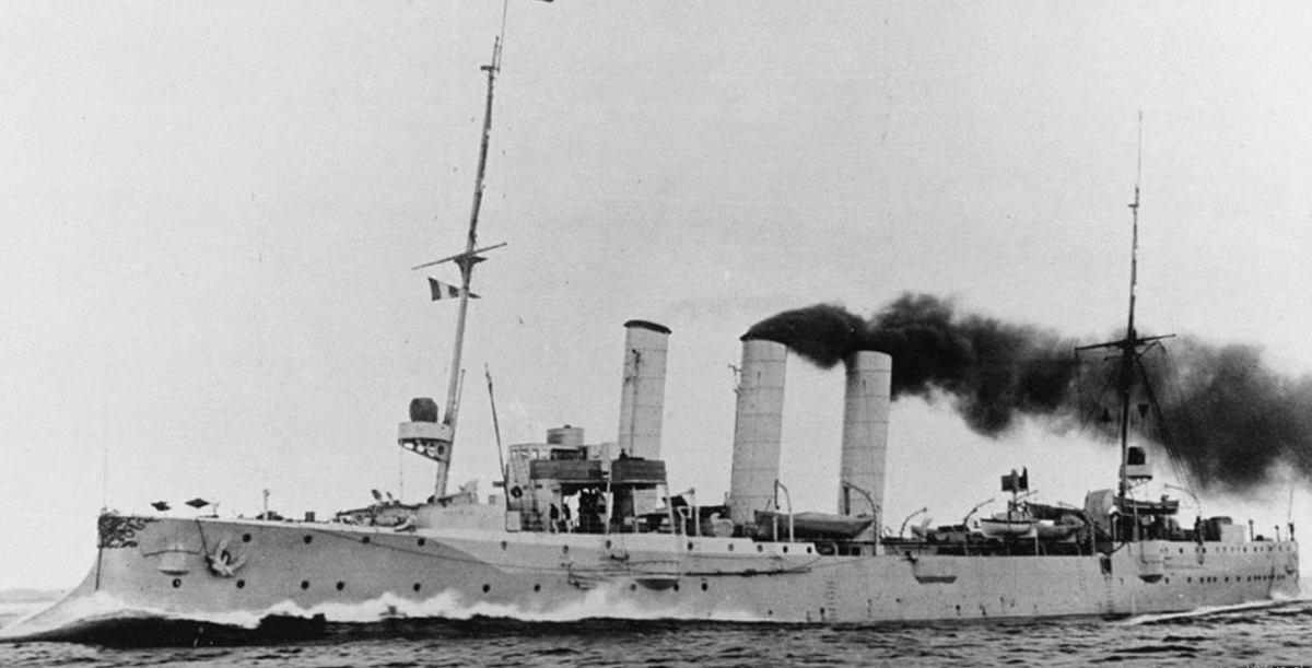 Бронепалубный (малый) крейсер "Гамбург"