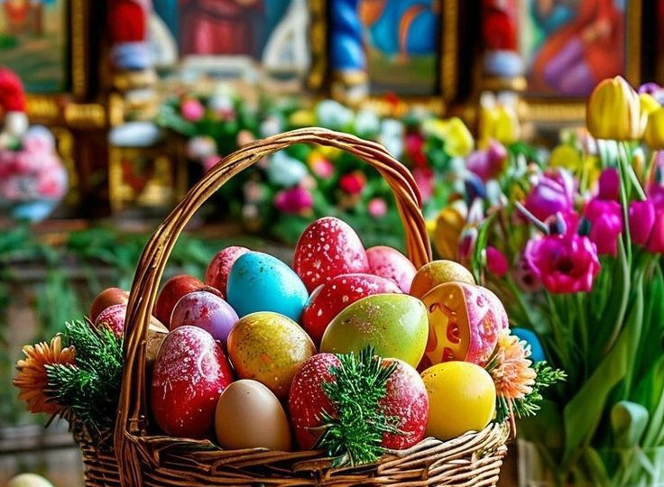 Пасха в деревне проходит — тихо, по-настоящему, с душой