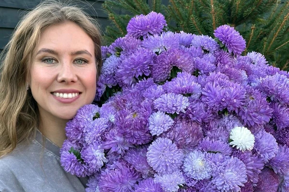    «Нетипичный фермер» Анна Акинина и её астры.