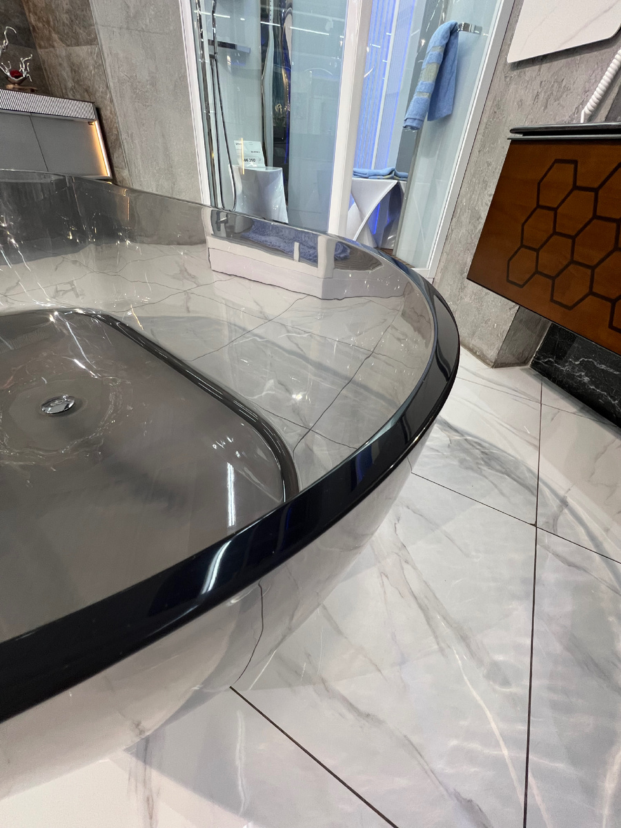 Толстый слой материала стеклокамня