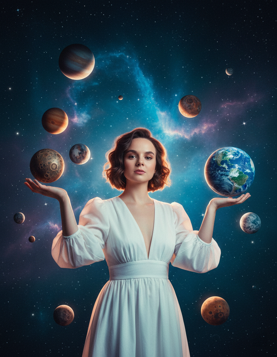 «Астрологический прогноз на 2026 год: точка невозврата. Иллюстрация создана искусственным интеллектом специально для канала»