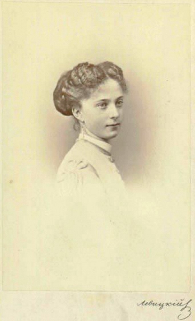 Княжна Екатерина Михайловна Долгорукова. 1866г.