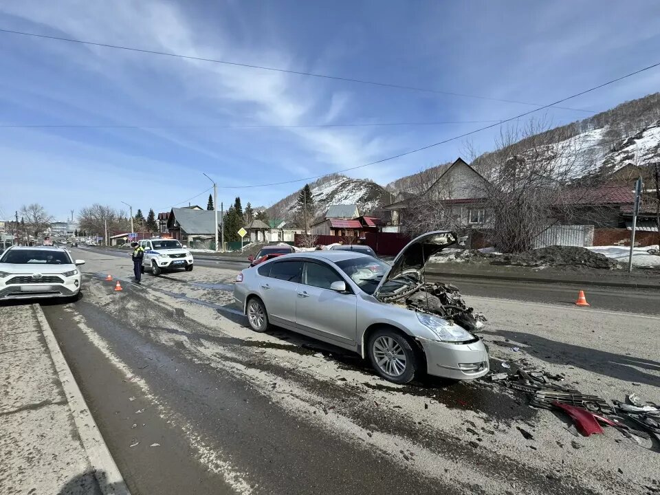   ДТП в Майме. Источник: МВД по Республике Алтай
