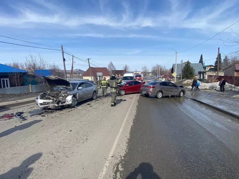    ДТП в Майме. Источник: МВД по Республике Алтай