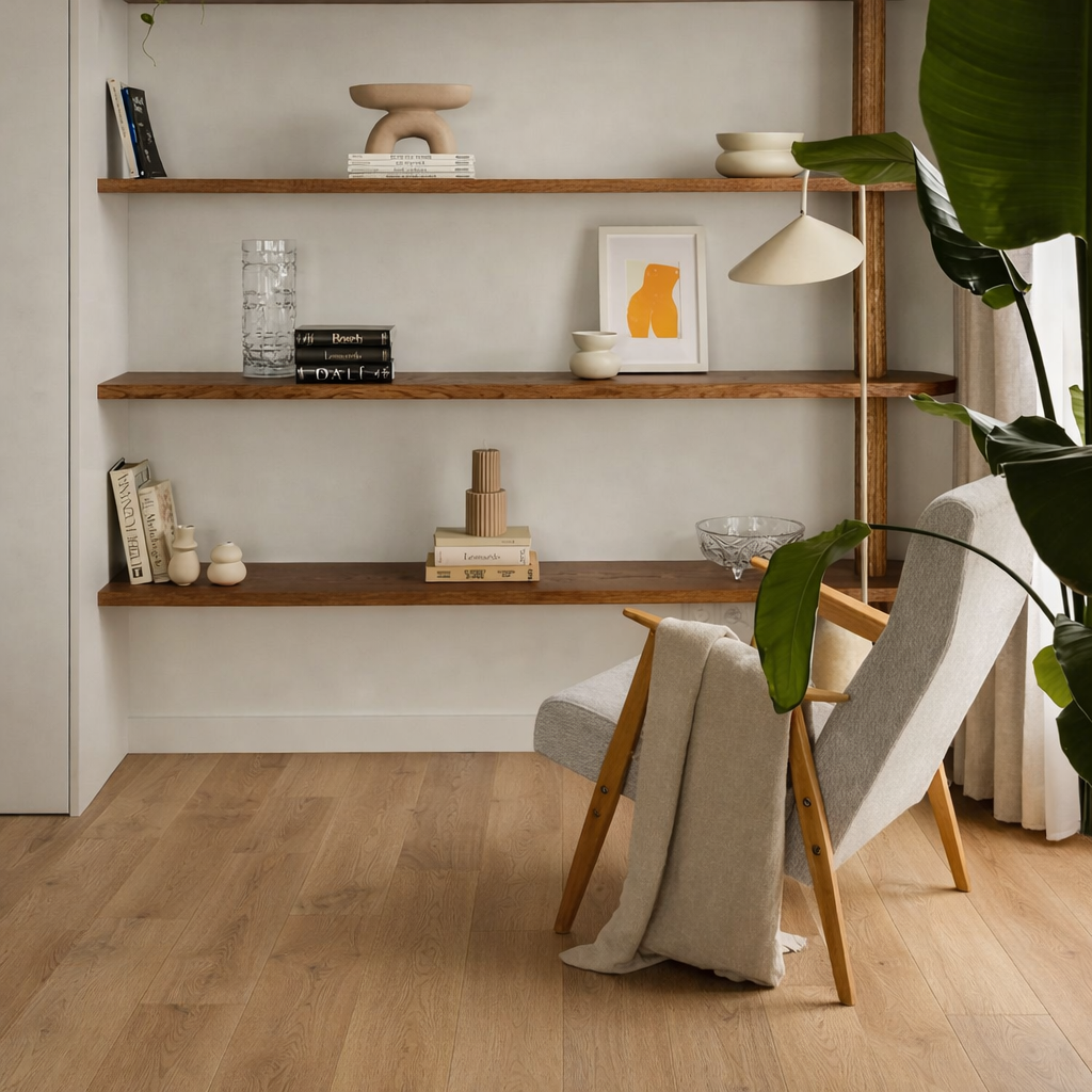 Напольное покрытие — это инструмент, который может "раздвинуть" стены маленькой квартиры или придать статусности бюджетному ремонту. Источник изображения: Управдом