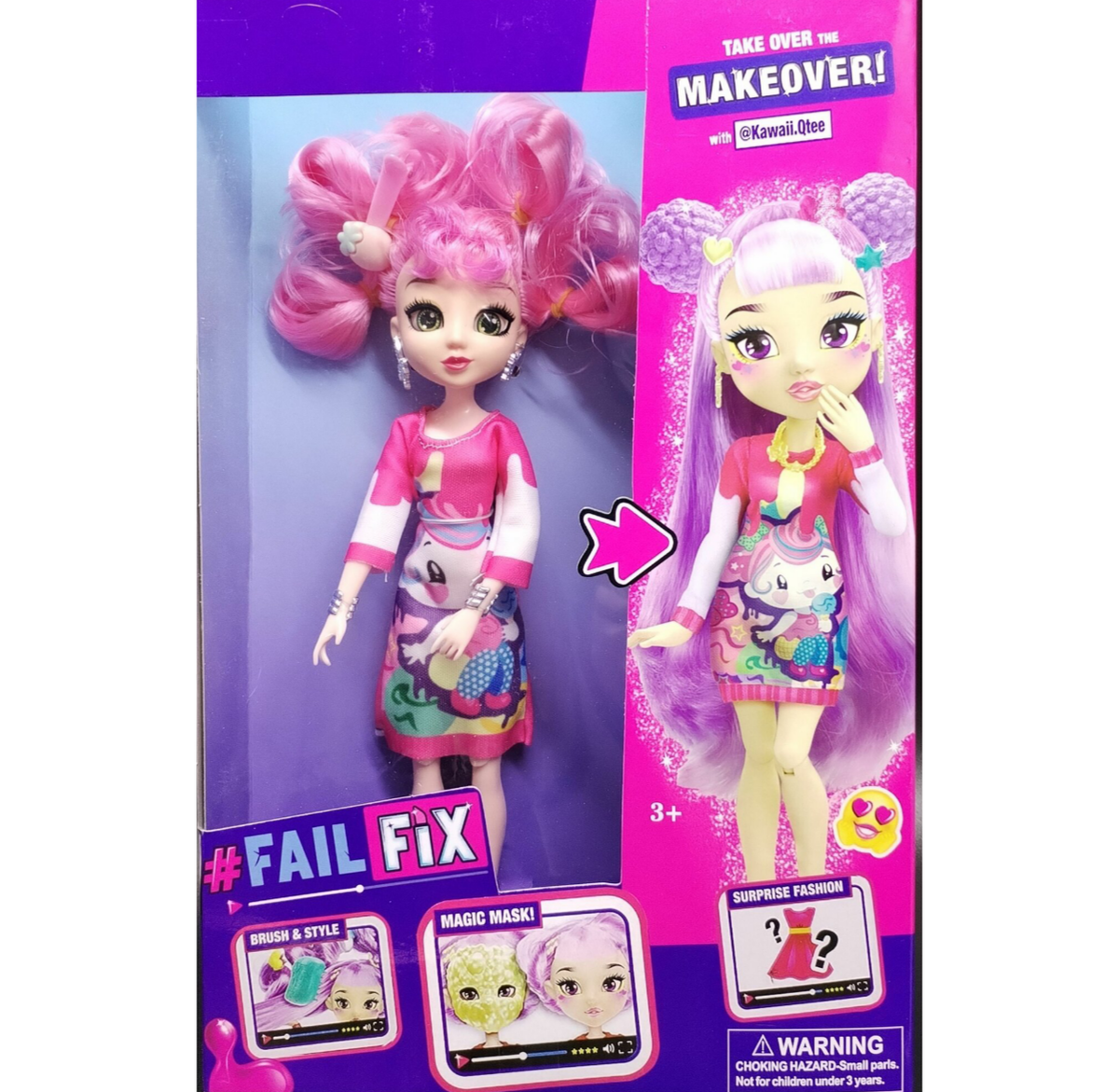 Подделка на Kawaii.Qtee в повседневке и с аксессуарами 