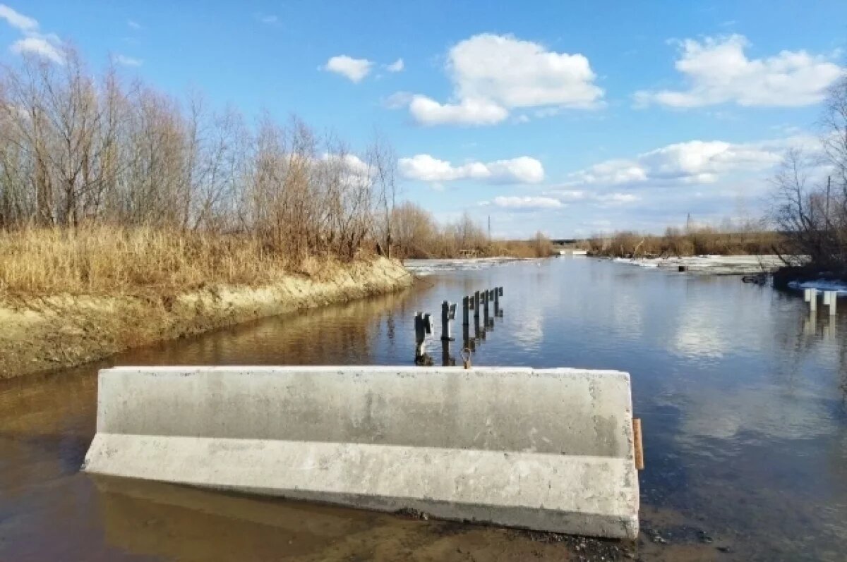    Более 1 млрд направлено на защиту Тюменской области от весеннего паводка