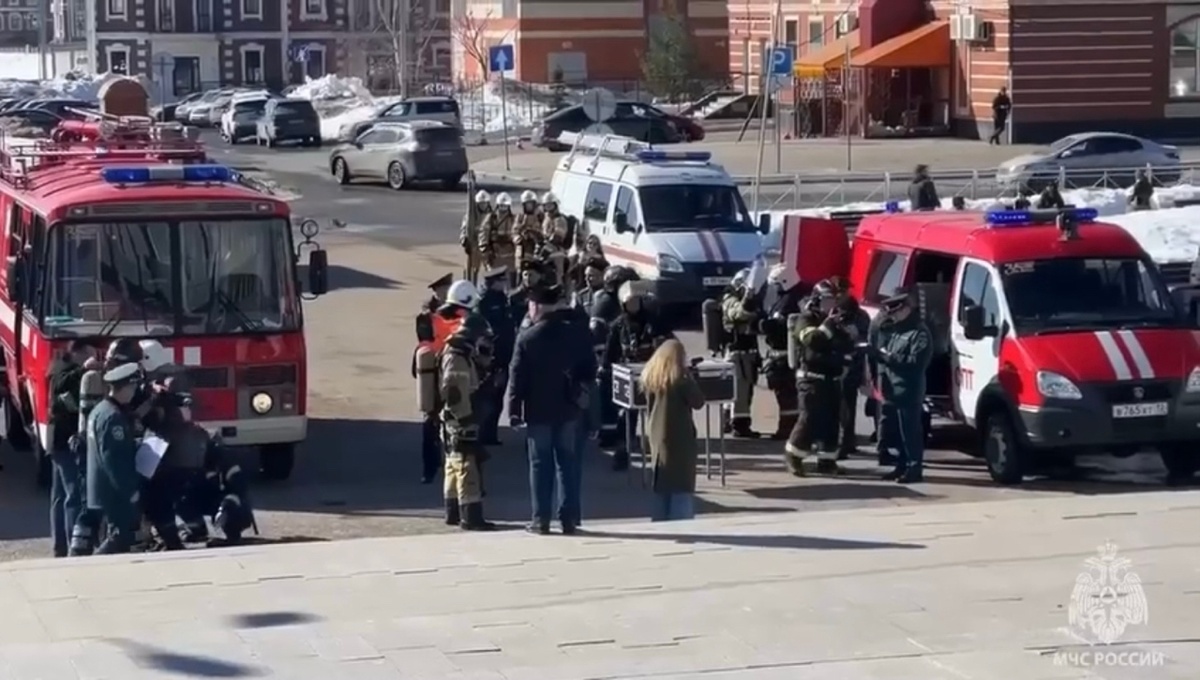 Кадр из видео ГУ МЧС России по Марий Эл