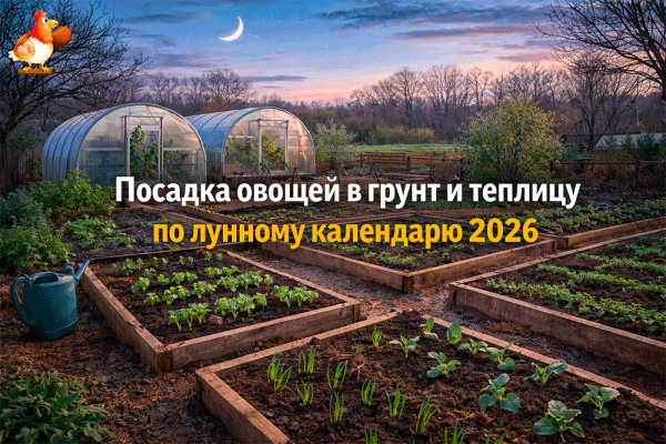 Посадка овощей в грунт и теплицу по лунному календарю 2026 полный календарь по месяцам, культурам и здравому смыслу 🌙🥒🍅