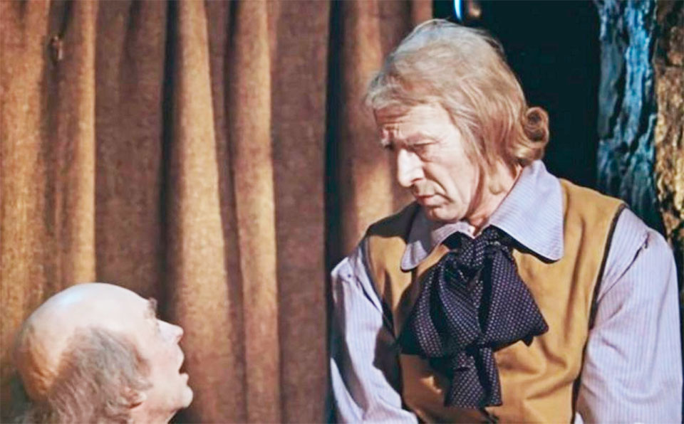 Николай Гринько в фильме "Приключения Буратино"