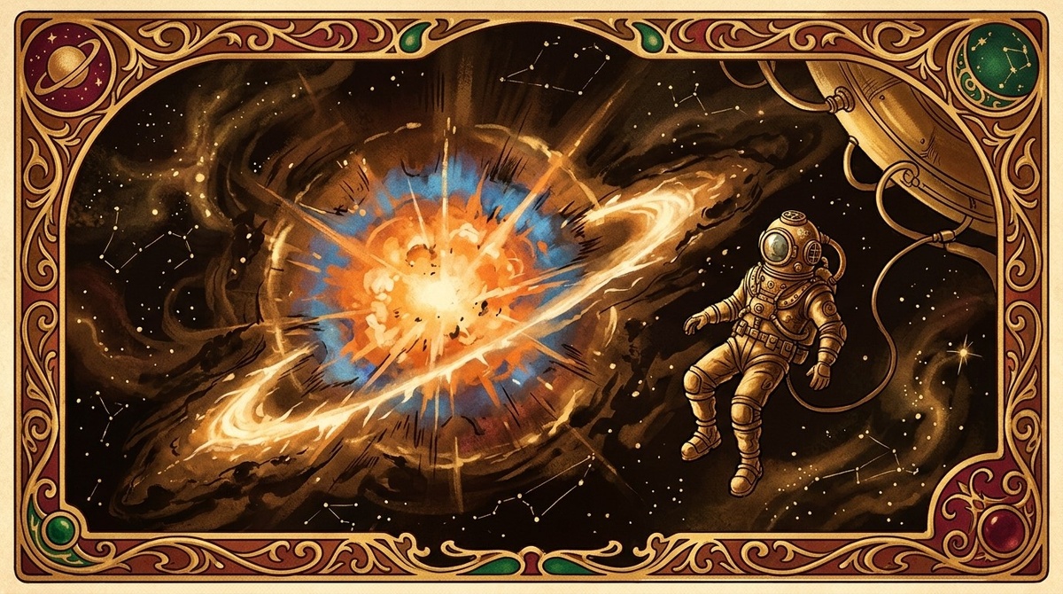 Самый мощный взрыв во Вселенной - и ни единого звука