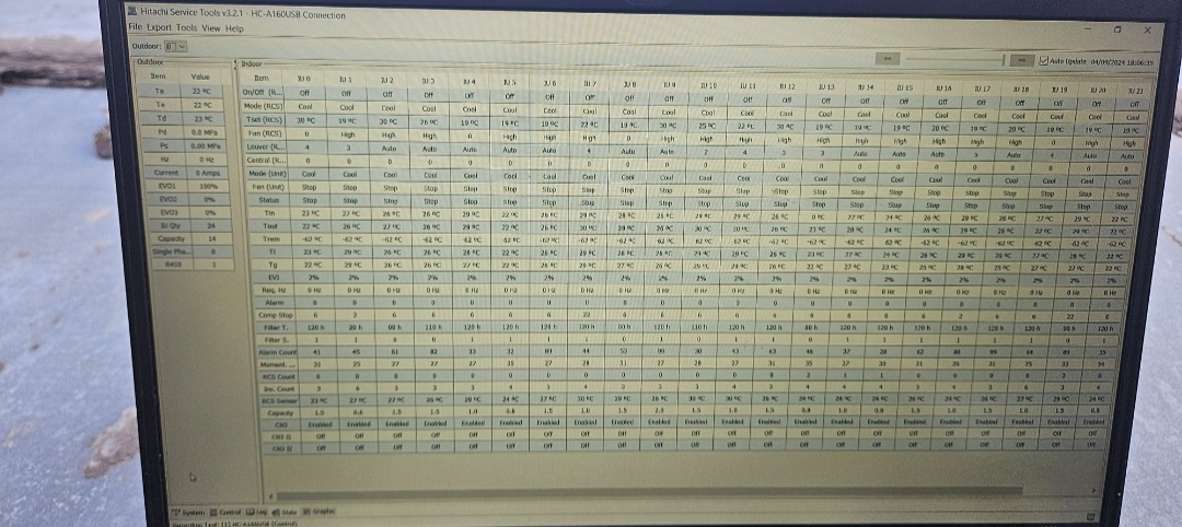 Service tool Hitachi