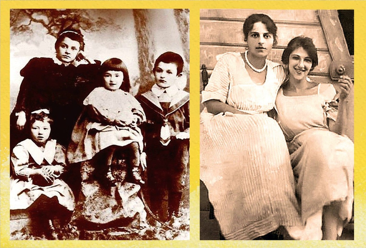 Фаина Раневская с сетрой Изобеллой