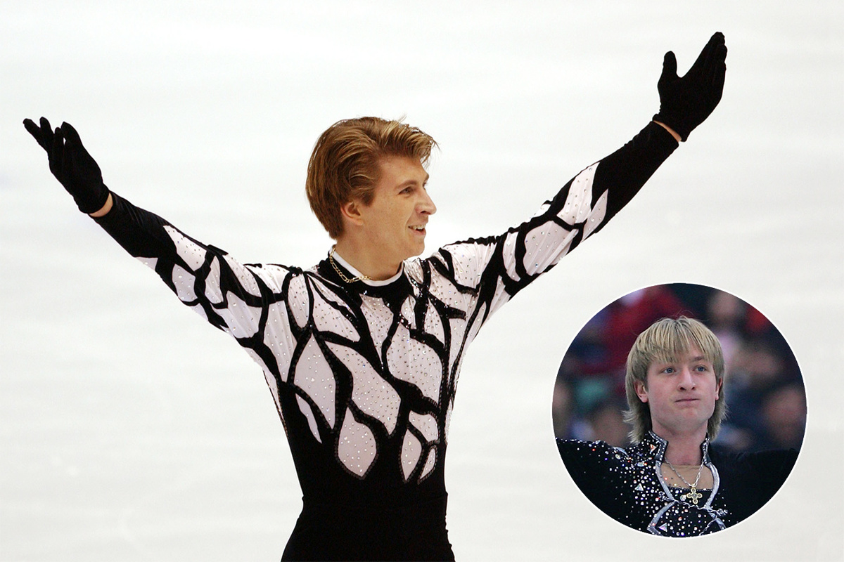 Алексей Ягудин и Евгений Плющенко на ОИ-2002 / фото: Getty Images