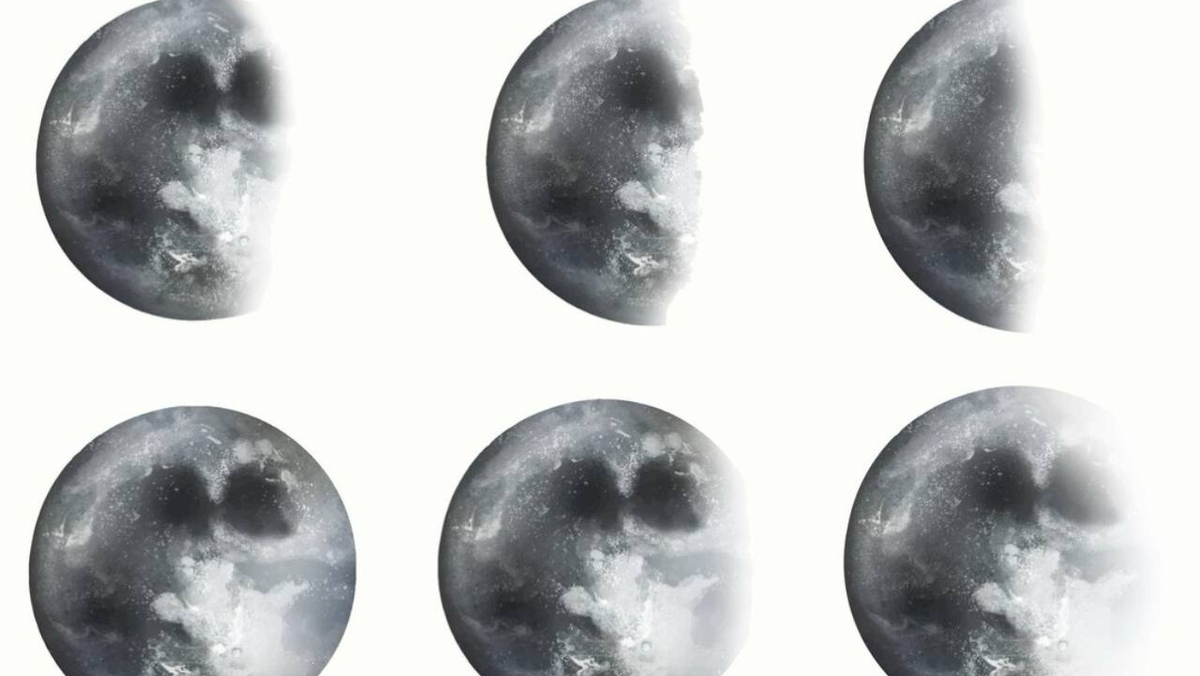    "Лунный фазы в апреле 2026 года. Фото: freepik.com"