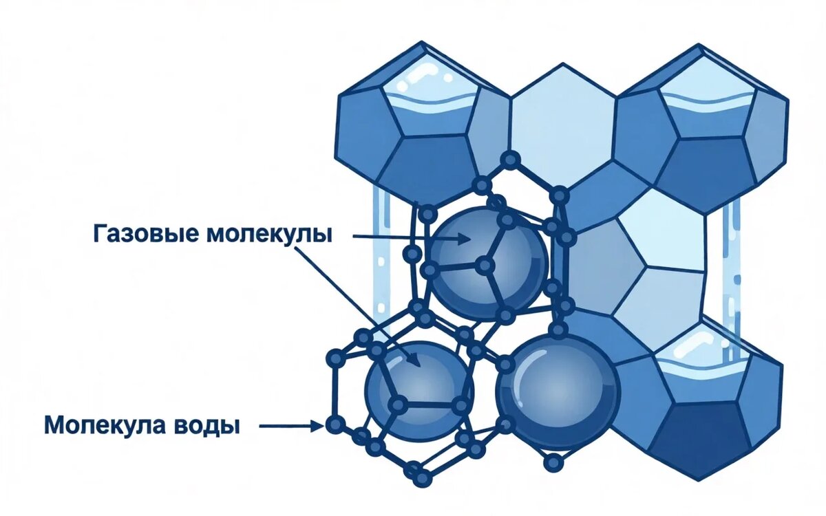 Структура газового гидрата