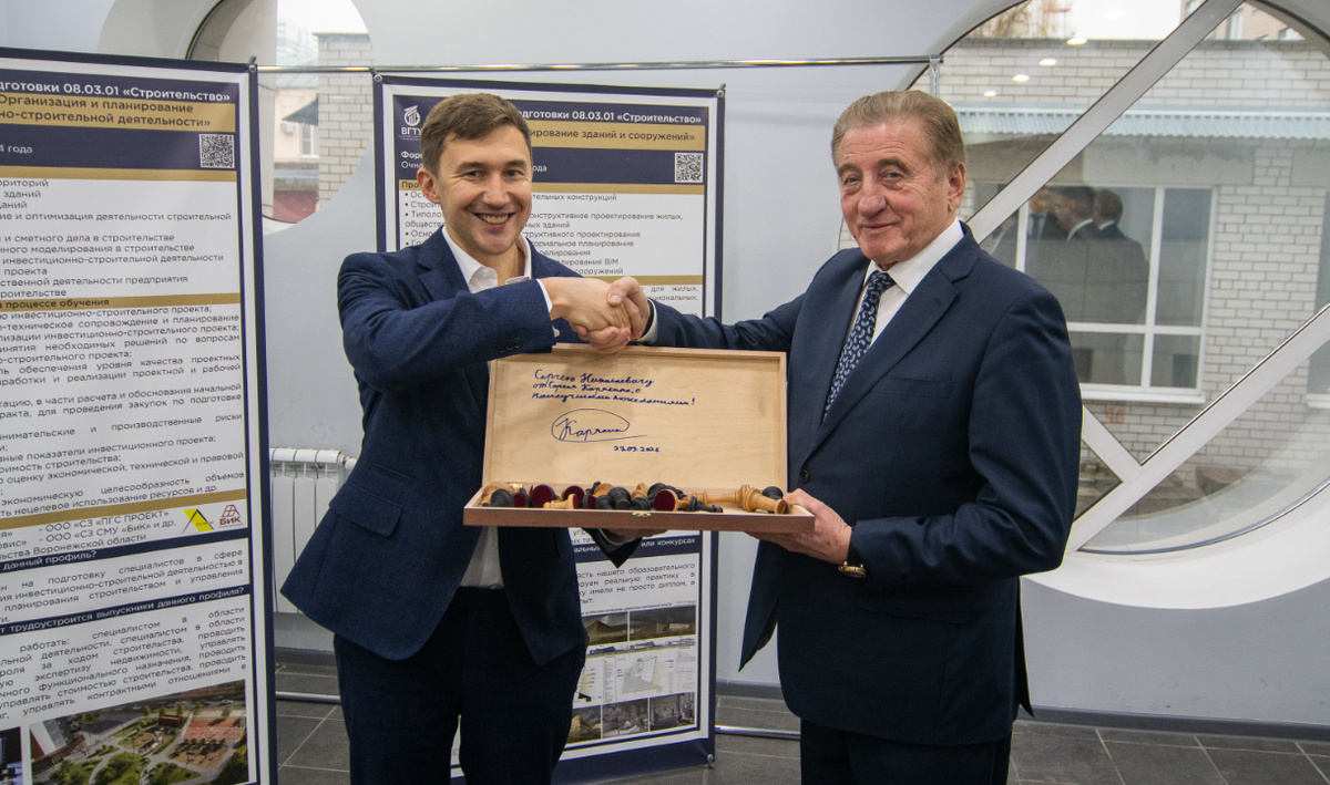     Сергей Карякин, Сергей Лукин. Автор: редакция. Фото: Сергей Макаров.