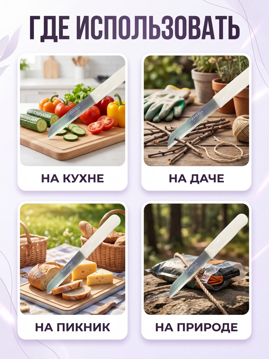 Нож FUXWELL  - где часто используют покупатели.