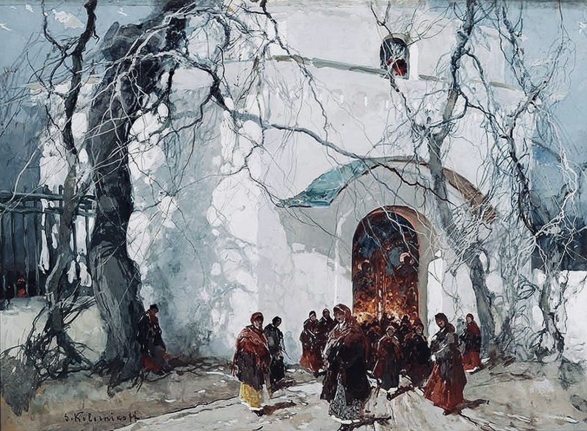Степан Федорович Колесников «Русская Пасха» (ок.1920)