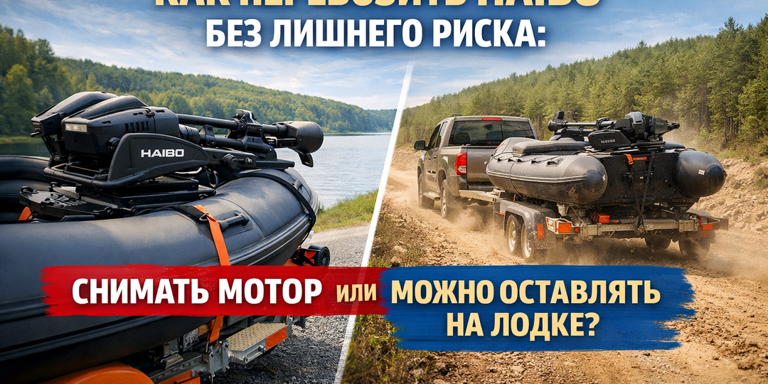 Возите Haibo на лодке? Тогда вам нужен не только здравый подход, но и защитный чехол
