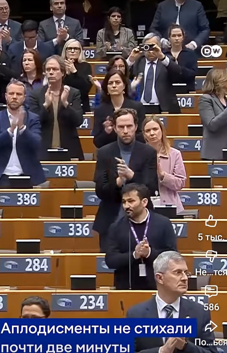 Реакция слушателей на выступление Владимира Зеленского на совете ООН