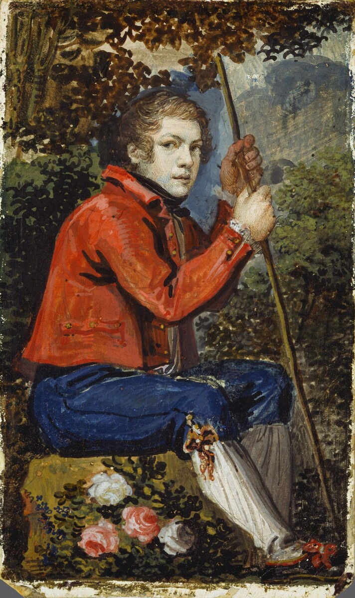 Карл Брюллов. Автопортрет. 1816