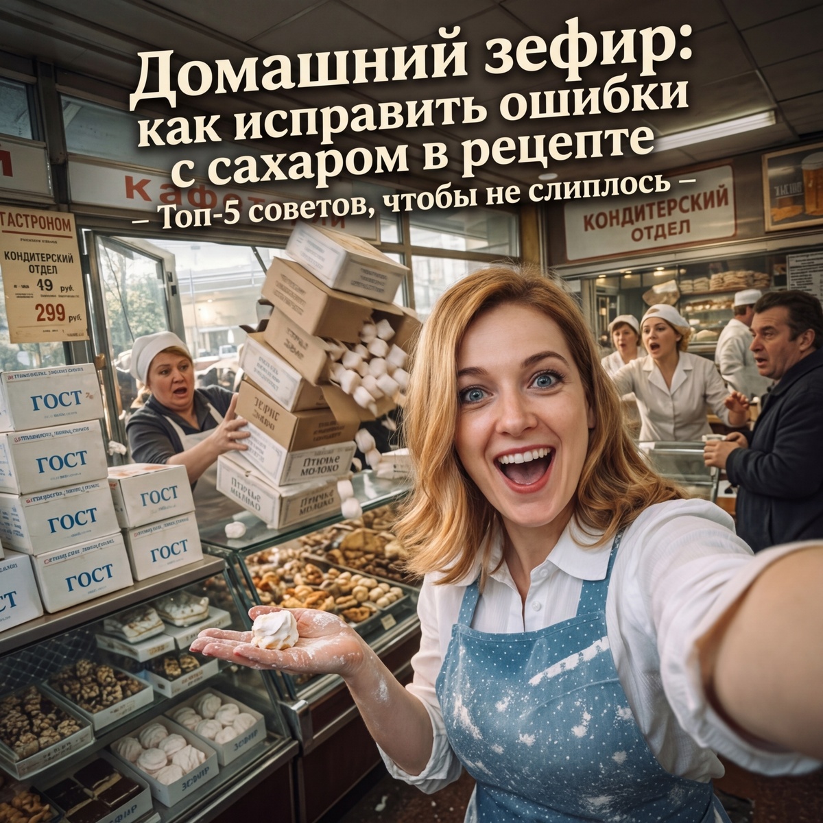    Как исправить пропорции сахара для идеальной текстуры домашнего зефира. admin