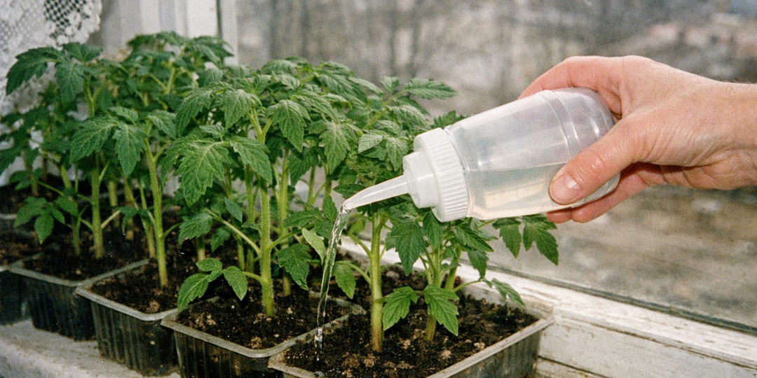 Настой из банановой кожуры - залог крепкой рассады помидор и перца на окне! Правильный рецепт.