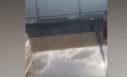     Половодье пришло и в посёлок Дрокино