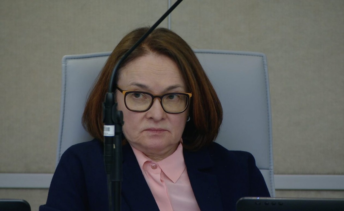 Эльвира Набиуллина на пленарном заседании ГД / скрин ВН