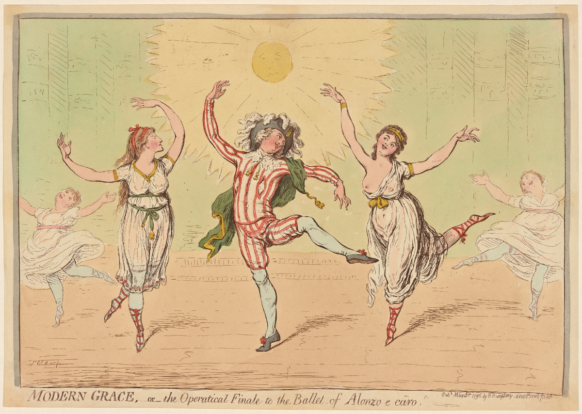 Шарль Дидло и м-ль Роза в балете "Алонсо и Кора"