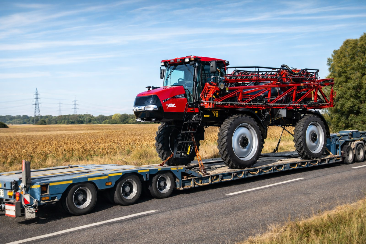перевозка опрыскивателя