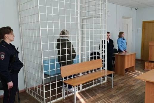 Инга Костюкович в зале суда. Обложка © Telegram / Суды Свердловской области