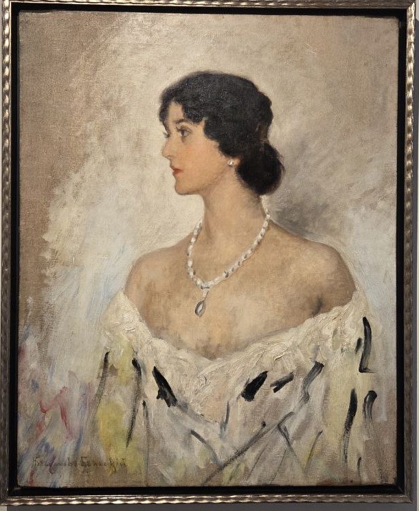 Николай Богданов-Бельский. Свадебный портрет княжны императорской крови Ирины Александровны. 1914 холст, масло