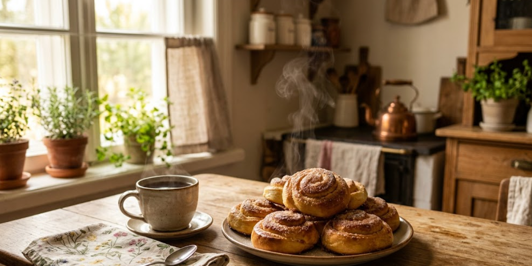 Сладкие плюшки за 20 минут 🍴 — тесто мягче, чем подушка!