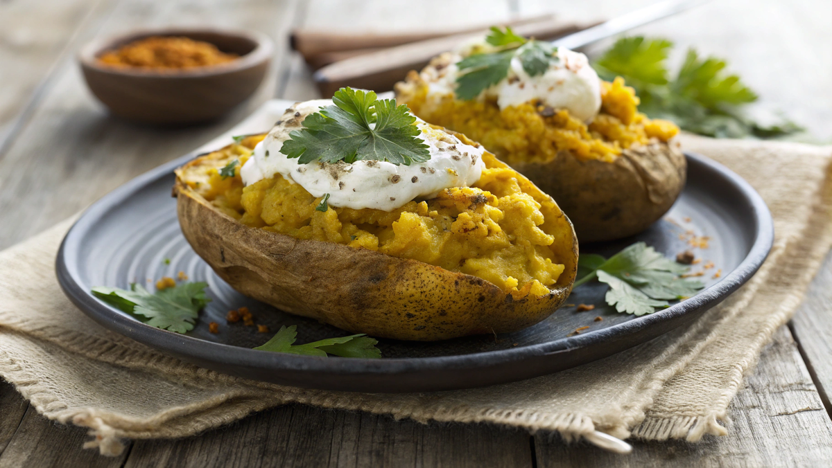 Фаршированная картошка