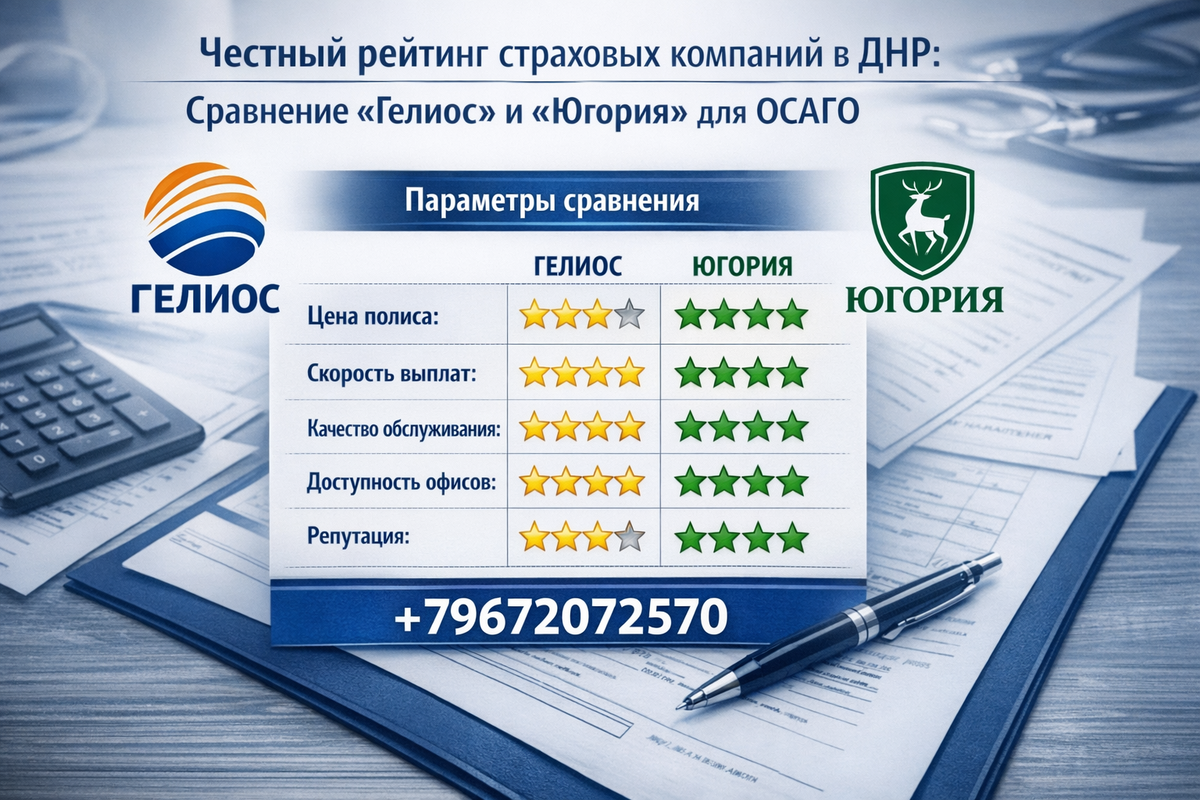 Что лучше: «Гелиос» или «Югория» в ДНР? Честный рейтинг 2026-2027