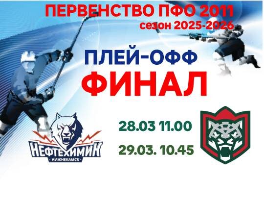 Финал Первенства ПФО по хоккею с шайбой среди юношей 2011 года рождения, сезлн 2025-2026 